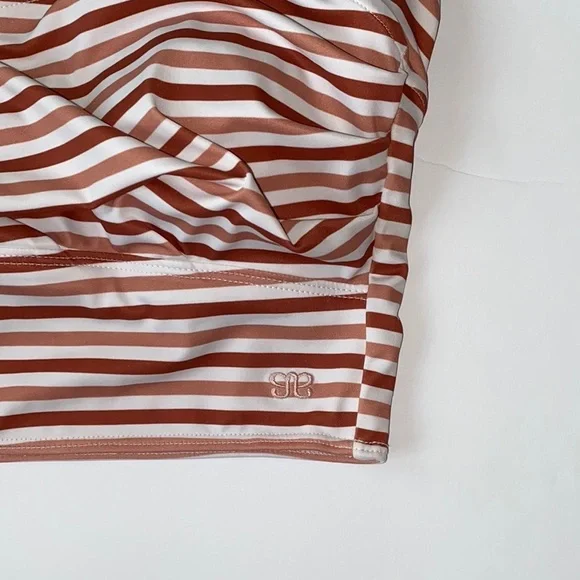 Albion Stripies 101 Crop Bikini Top - Picture 2 of 5